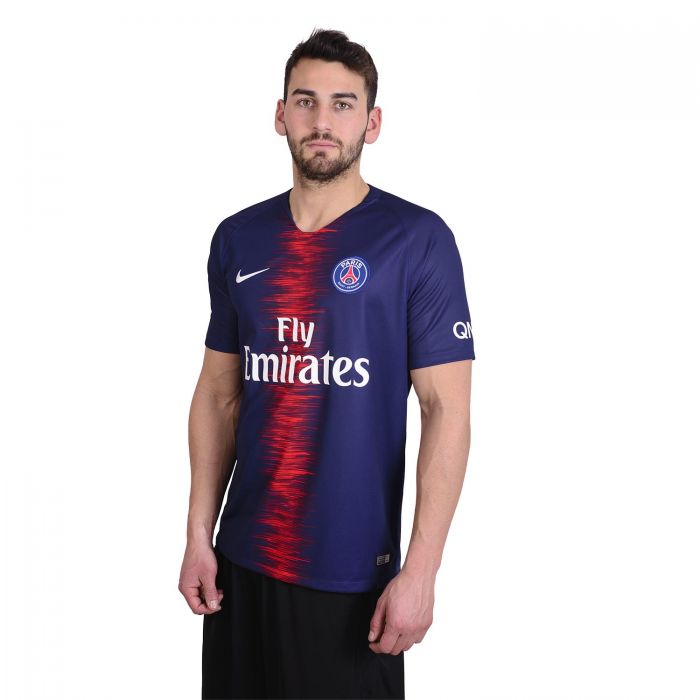 Deliberar césped La forma Camiseta Nike Paris Saint Germain Stadium Home 2018 - Open Sports