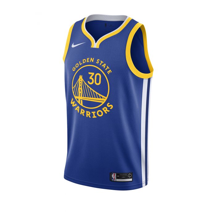 Camiseta NBA Stephen Curry Golden State Warriors Icon Edition Swingman - Open Sports