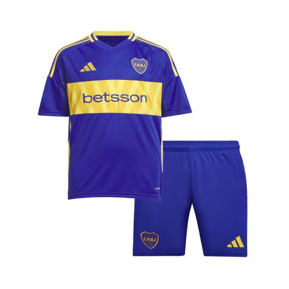 Conjunto Adidas Boca Juniors Home 2024/2025 Mini Kids