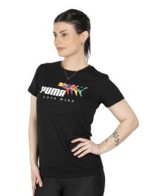 Remera Puma Essentials + Love Wins Sportstyle