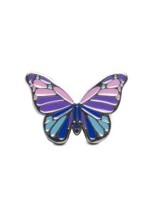 Jibbitz Crocs Multi Purple Butterfly