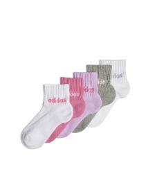 Medias Adidas Lineales Kids 5Pk